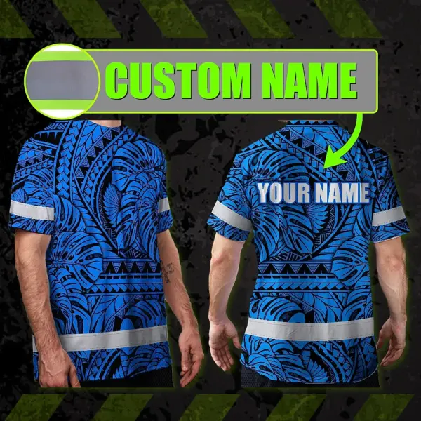 hi-vis-shirt-reflective-tapes-blue-neon-polynesian-tribal-custom-76a21.webp