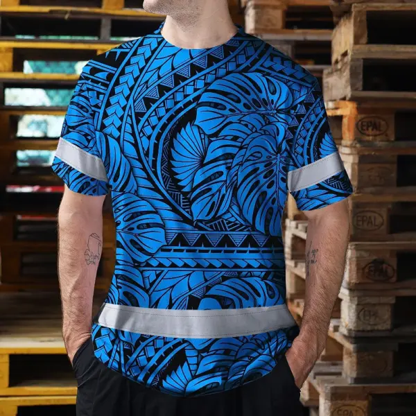 hi-vis-shirt-reflective-tapes-blue-neon-polynesian-tribal-custom-baddf.webp