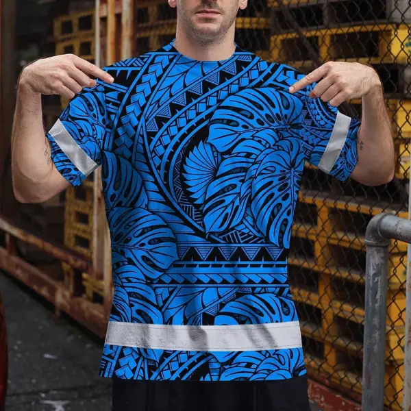 hi-vis-shirt-reflective-tapes-blue-neon-polynesian-tribal-custom-ef76c.webp
