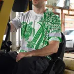 hi-vis-shirt-reflective-tapes-dark-green-neon-polynesian-turtle-99f71.webp