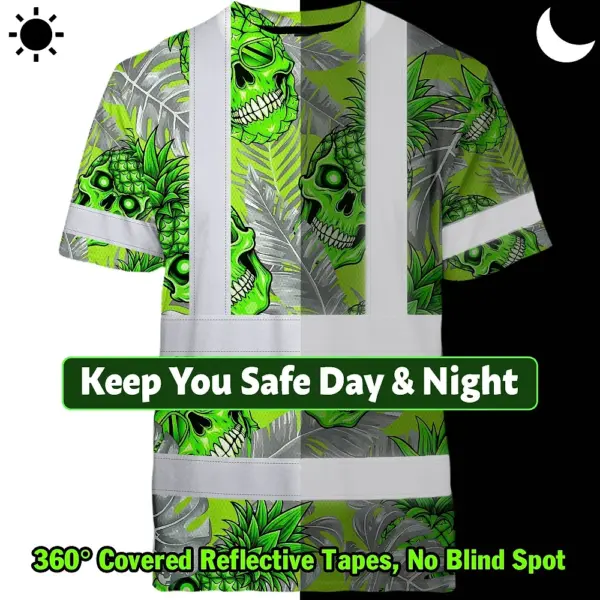 hi-vis-shirt-reflective-tapes-green-neon-grey-skull-pineapple-custom-793dc.webp