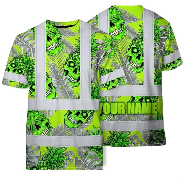 hi-vis-shirt-reflective-tapes-green-neon-grey-skull-pineapple-custom-8d183.webp