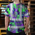 hi-vis-shirt-reflective-tapes-green-neon-violet-skull-custom-name-805e2.webp