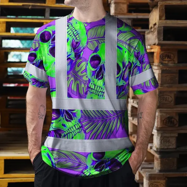 hi-vis-shirt-reflective-tapes-green-neon-violet-skull-custom-name-805e2.webp