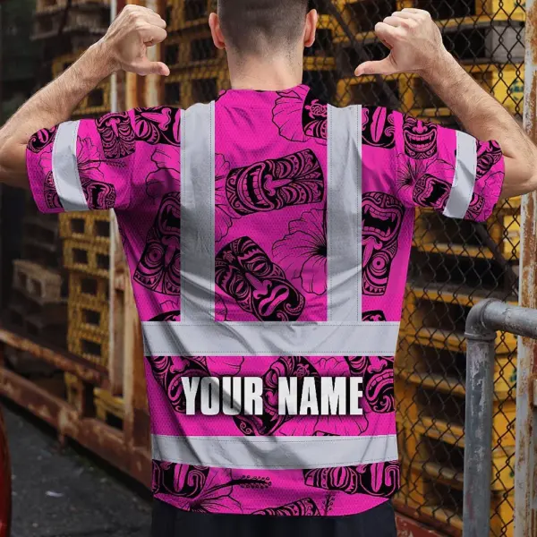 hi-vis-shirt-reflective-tapes-pink-tiki-custom-name-safety-workwear-6da77.webp
