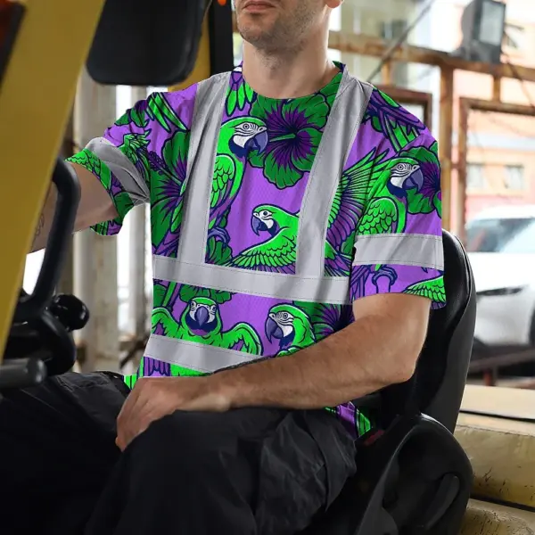 hi-vis-shirt-reflective-tapes-violet-green-parrot-custom-name-safety-d3bbe.webp