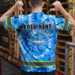 hi-vis-shirts-reflective-black-skull-blue-tie-dye-custom-name-safety-b65cf.webp