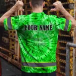 hi-vis-shirts-reflective-black-skull-green-tie-dye-custom-name-2ab05.webp