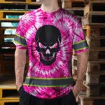 hi-vis-shirts-reflective-black-skull-pink-tie-dye-custom-name-safety-4ddf6.webp