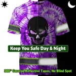 hi-vis-shirts-reflective-black-skull-violet-tie-dye-custom-name-f6f07.webp