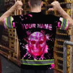 hi-vis-shirts-reflective-pink-white-skull-tie-dye-custom-name-safety-4a0da.webp