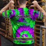 hi-vis-shirts-reflective-scratch-skull-green-violet-tie-dye-custom-2cae7.webp