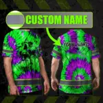 hi-vis-shirts-reflective-scratch-skull-green-violet-tie-dye-custom-c6066.webp