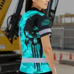 hi-vis-skull-polo-shirt-blue-neon-custom-name-high-visibility-short-5420b.webp