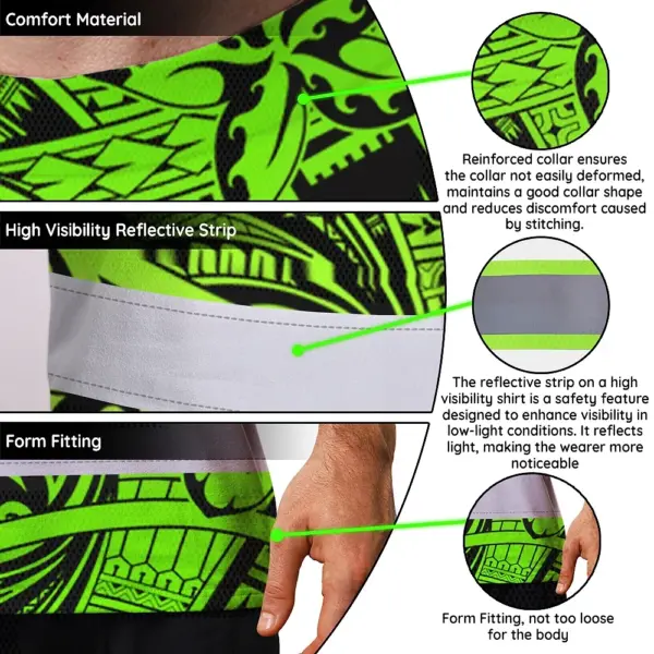 hi-vis-t-shirt-reflective-tapes-green-neon-hawaiian-polynesian-259ff.webp