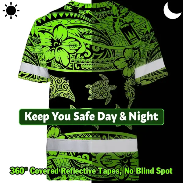 hi-vis-t-shirt-reflective-tapes-green-neon-hawaiian-polynesian-779d8.webp