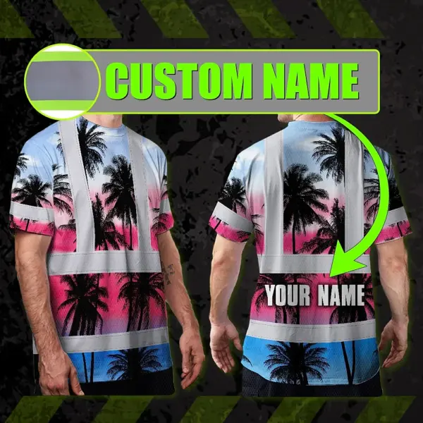 hi-vis-t-shirt-reflective-tapes-pink-blue-coconut-tree-custom-name-7de8e.webp