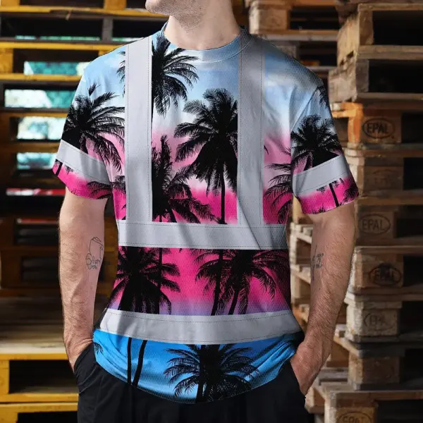 hi-vis-t-shirt-reflective-tapes-pink-blue-coconut-tree-custom-name-88ee8.webp