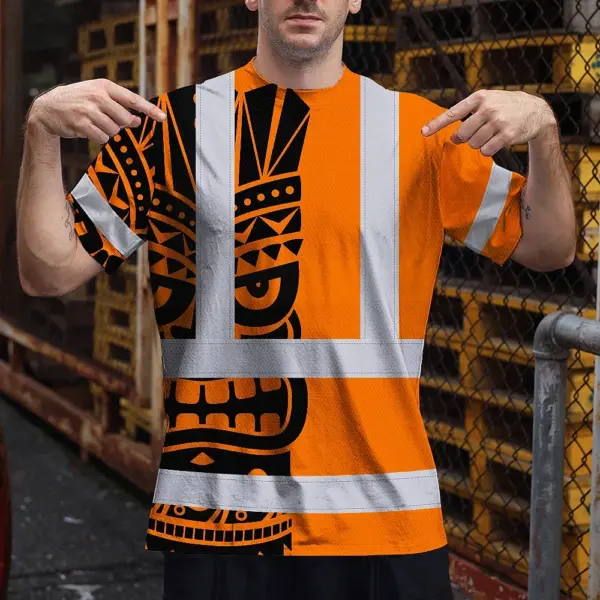 hi-vis-t-shirt-reflective-tapes-tiki-orange-neon-polynesian-tribal-28f23.webp