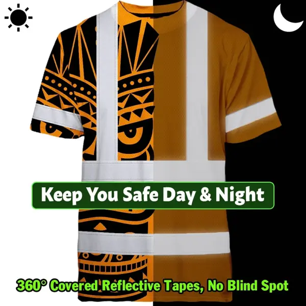 hi-vis-t-shirt-reflective-tapes-tiki-orange-neon-polynesian-tribal-4d326.webp