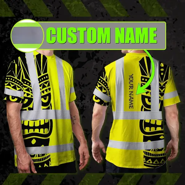 hi-vis-t-shirt-reflective-tapes-tiki-yellow-neon-polynesian-tribal-89000.webp
