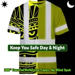 hi-vis-t-shirt-reflective-tapes-tiki-yellow-neon-polynesian-tribal-c3976.webp