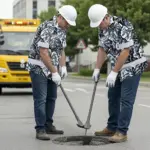 hi-vis-team-hawaiian-shirt-reflective-tapes-black-white-leaf-custom-65fa2.webp