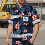 hi-vis-team-hawaiian-shirt-reflective-tapes-blue-pink-flower-custom-d3402.webp