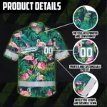 hi-vis-team-hawaiian-shirt-reflective-tapes-flamingo-flower-custom-dcc44.webp