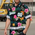 hi-vis-team-hawaiian-shirt-reflective-tapes-green-pink-flower-custom-15f49.webp