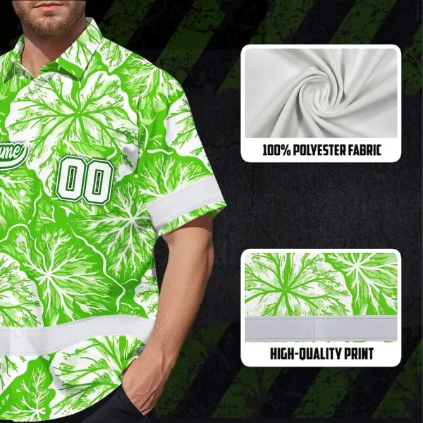 hi-vis-team-hawaiian-shirt-reflective-tapes-green-white-leaf-custom-44dc2.webp
