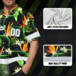 hi-vis-team-hawaiian-shirt-reflective-tapes-orange-flowers-custom-264a6.webp