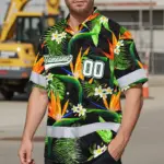 hi-vis-team-hawaiian-shirt-reflective-tapes-orange-flowers-custom-d5e6d.webp