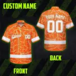 hi-vis-team-hawaiian-shirt-reflective-tapes-orange-leaf-custom-name-dd18e.webp