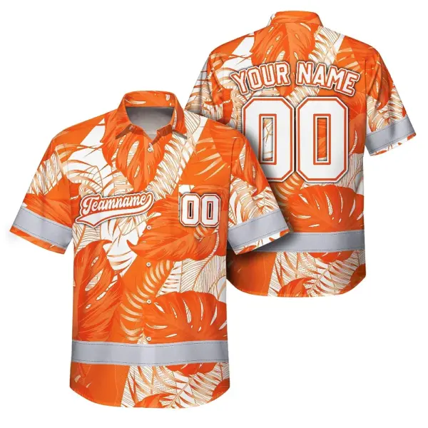 hi-vis-team-hawaiian-shirt-reflective-tapes-orange-white-flower-f999a.webp