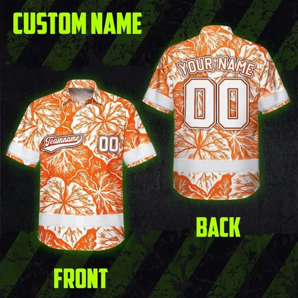 hi-vis-team-hawaiian-shirt-reflective-tapes-orange-white-leaf-custom-11bb1.webp