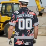 hi-vis-team-hawaiian-shirt-reflective-tapes-pink-flamingo-custom-eddb1.webp