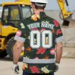 hi-vis-team-hawaiian-shirt-reflective-tapes-pink-flowers-custom-name-57210.webp