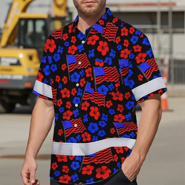 hi-vis-hawaiian-shirt-reflective-tapes-blue-red-neon-us-flag-flower-ccb93.webp