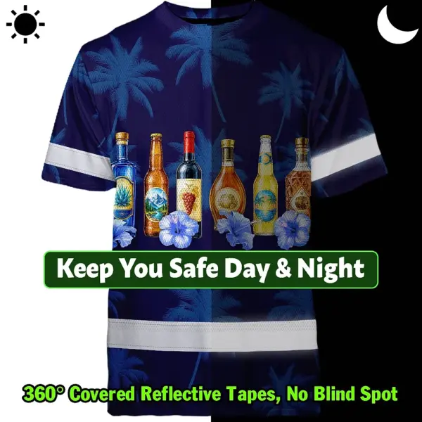 hi-vis-t-shirt-reflective-tapes-dark-blue-flower-drink-tropical-dcd7c.webp