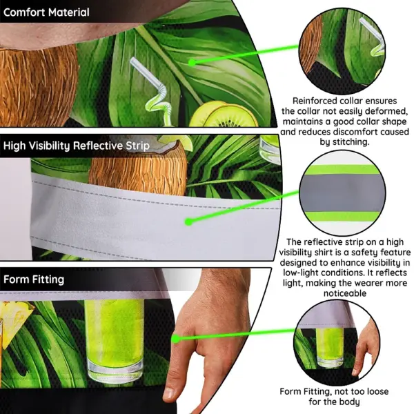 hi-vis-t-shirt-reflective-tapes-green-flower-drink-tropical-custom-1fb2e.webp