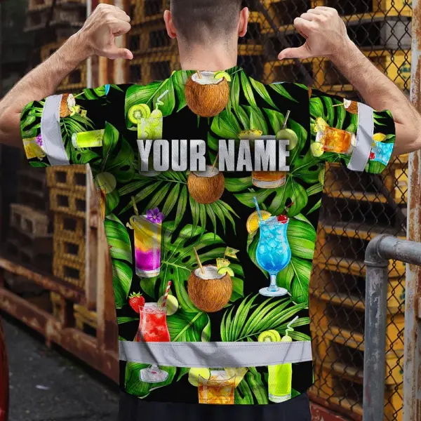 hi-vis-t-shirt-reflective-tapes-green-flower-drink-tropical-custom-6a325.webp