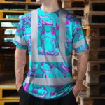 hi-vis-t-shirt-reflective-tapes-pink-and-blue-neon-frog-custom-name-b50fc.webp