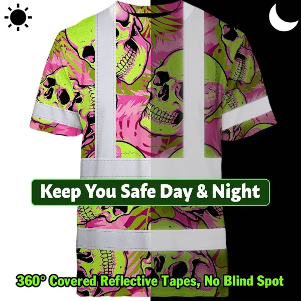 hi-vis-t-shirt-reflective-tapes-pink-neon-lime-skull-custom-name-6f31a.webp