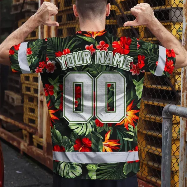 hi-vis-team-t-shirt-reflective-tapes-red-flower-custom-name-and-48524.webp