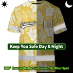 hi-vis-team-t-shirt-reflective-tapes-yellow-flower-custom-name-and-0d203.webp