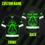 Hi-Vis-Hawaiian-Shirt-Pattern-Skull-Reflective-Safety-Workwear-For-Skull-Lovers,-Workers,-Runners,-Truckers-2