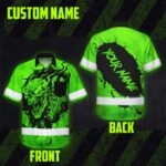 Hi-Vis-Hawaiian-Shirt-Reflective-Green-Neon-Ripping-Off-Skull-Custom-Name-for-Workers,-Truckers-2