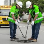 Hi-Vis-Hawaiian-Shirt-Reflective-Green-Neon-Ripping-Off-Skull-Custom-Name-for-Workers,-Truckers-5