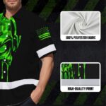 Hi-Vis-Hawaiian-Shirt-Safety-Workwear-With-Bold-Skull-Camo-In-Neon-Green-And-Name-Customization-for-Workers,-Truckers-7